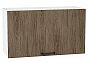Шкаф верхний горизонтальный Флэт Brown Casella Oak 2S/Белый 458*800*318