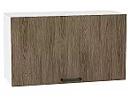 Шкаф верхний горизонтальный Флэт Brown Casella Oak 2S/Белый 458*800*318