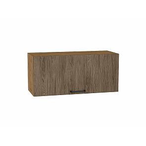 Шкаф верхний горизонтальный Флэт Brown Casella Oak 2S/Дуб Вотан 358*800*318