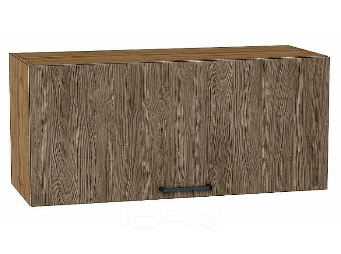Шкаф верхний горизонтальный Флэт Brown Casella Oak 2S/Дуб Вотан 358*800*318