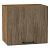 Шкаф верхний горизонтальный Флэт Brown Casella Oak 2S/Дуб Вотан 458*500*318