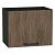 Шкаф верхний горизонтальный Флэт Brown Casella Oak 2S/Graphite 358*450*318