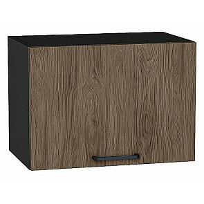 Шкаф верхний горизонтальный Флэт Brown Casella Oak 2S/Graphite 358*500*318