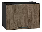 Шкаф верхний горизонтальный Флэт Brown Casella Oak 2S/Graphite 358*500*318