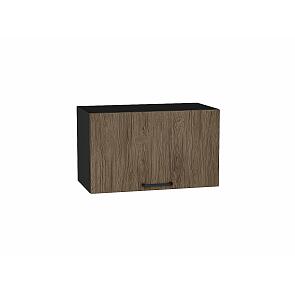 Шкаф верхний горизонтальный Флэт Brown Casella Oak 2S/Graphite 358*600*318