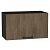 Шкаф верхний горизонтальный Флэт Brown Casella Oak 2S/Graphite 358*600*318