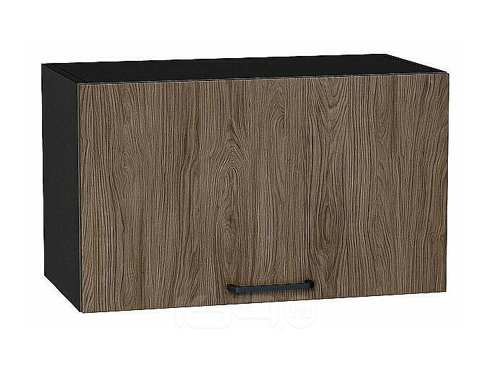 Шкаф верхний горизонтальный Флэт Brown Casella Oak 2S/Graphite 358*600*318