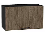 Шкаф верхний горизонтальный Флэт Brown Casella Oak 2S/Graphite 358*600*318