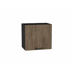 Шкаф верхний горизонтальный Флэт Brown Casella Oak 2S/Graphite 458*500*318