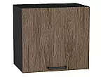 Шкаф верхний горизонтальный Флэт Brown Casella Oak 2S/Graphite 458*500*318