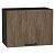 Шкаф верхний горизонтальный Флэт Brown Casella Oak 2S/Graphite 458*600*318