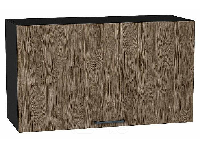 Шкаф верхний горизонтальный Флэт Brown Casella Oak 2S/Graphite 458*800*318