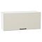 Шкаф верхний горизонтальный Флэт Cashmere In 2S/Белый 358*800*318