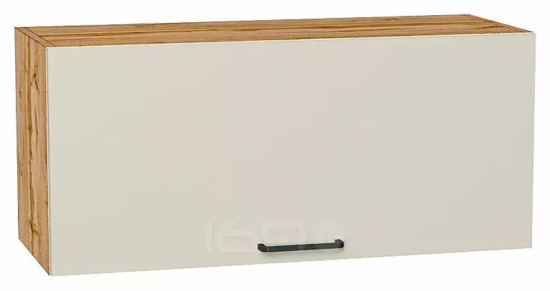 Шкаф верхний горизонтальный Флэт Cashmere In 2S/Дуб Вотан 358*800*318