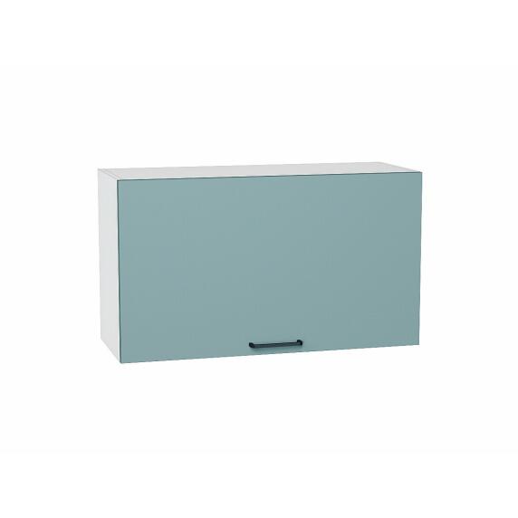 Шкаф верхний горизонтальный Флэт Grey-green In 2S/Белый 460*800*318