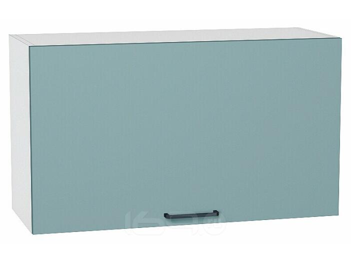 Шкаф верхний горизонтальный Флэт Grey-green In 2S/Белый 460*800*318