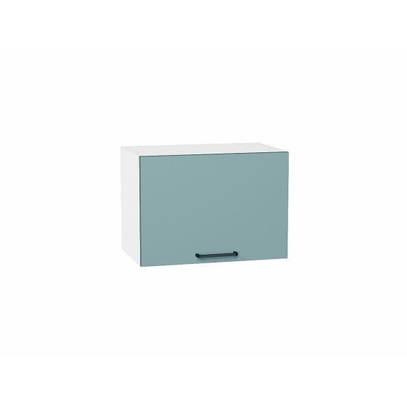 Шкаф верхний горизонтальный Флэт Grey-green In 2S/Белый 358*500*318