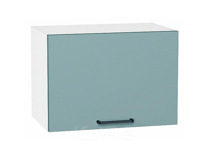 Шкаф верхний горизонтальный Флэт Grey-green In 2S/Белый 358*500*318