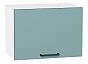 Шкаф верхний горизонтальный Флэт Grey-green In 2S/Белый 358*500*318