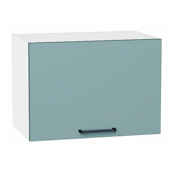 Шкаф верхний горизонтальный Флэт Grey-green In 2S/Белый 358*500*318