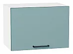 Шкаф верхний горизонтальный Флэт Grey-green In 2S/Белый 358*500*318
