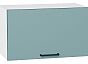 Шкаф верхний горизонтальный Флэт Grey-green In 2S/Белый 358*600*318