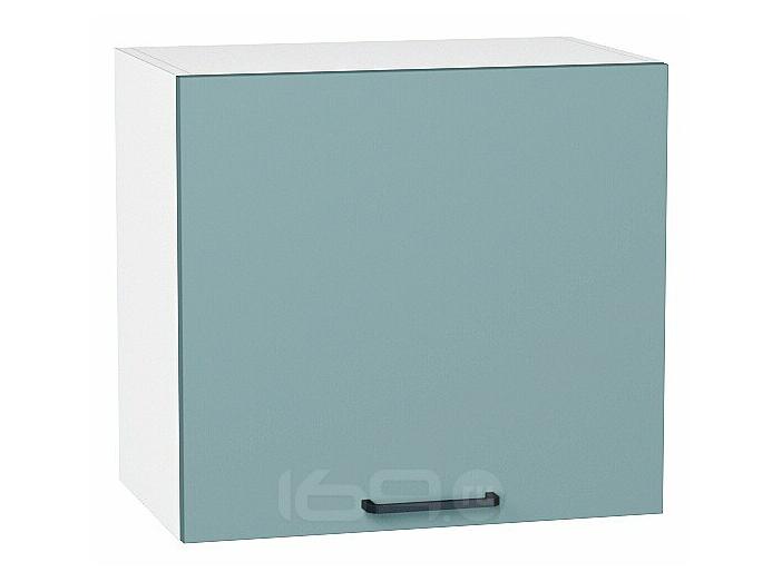 Шкаф верхний горизонтальный Флэт Grey-green In 2S/Белый 460*500*318