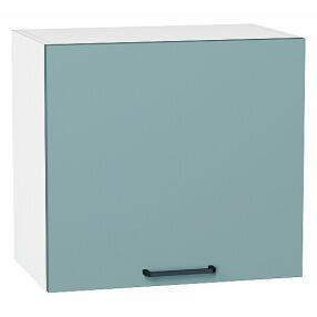 Шкаф верхний горизонтальный Флэт Grey-green In 2S/Белый 460*500*318