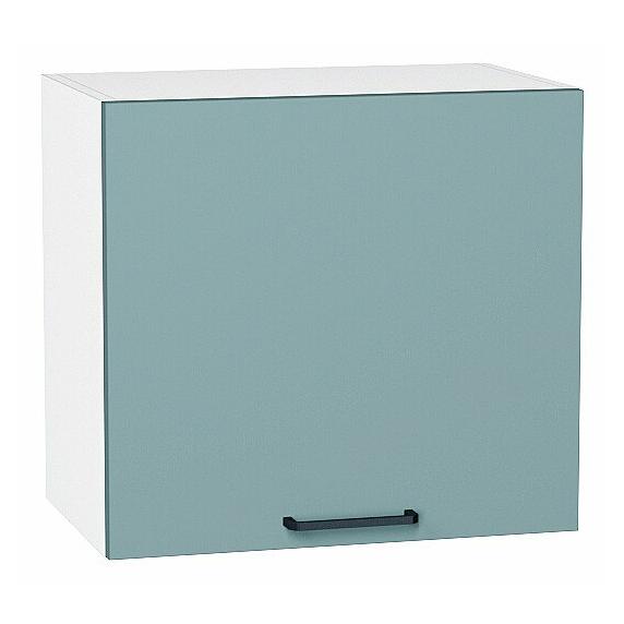 Шкаф верхний горизонтальный Флэт Grey-green In 2S/Белый 460*500*318