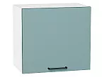 Шкаф верхний горизонтальный Флэт Grey-green In 2S/Белый 460*500*318