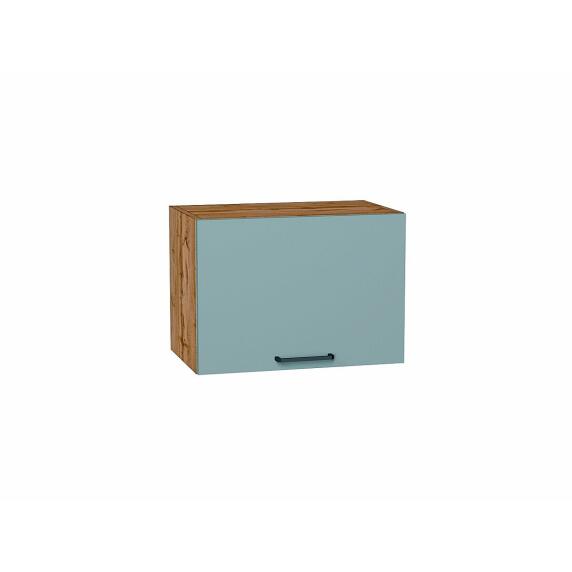 Шкаф верхний горизонтальный Флэт Grey-green In 2S/Дуб Вотан 358*500*318