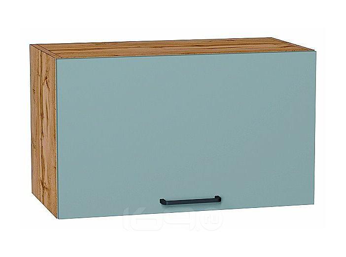 Шкаф верхний горизонтальный Флэт Grey-green In 2S/Дуб Вотан 358*600*318