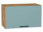 Шкаф верхний горизонтальный Флэт Grey-green In 2S/Дуб Вотан 358*600*318
