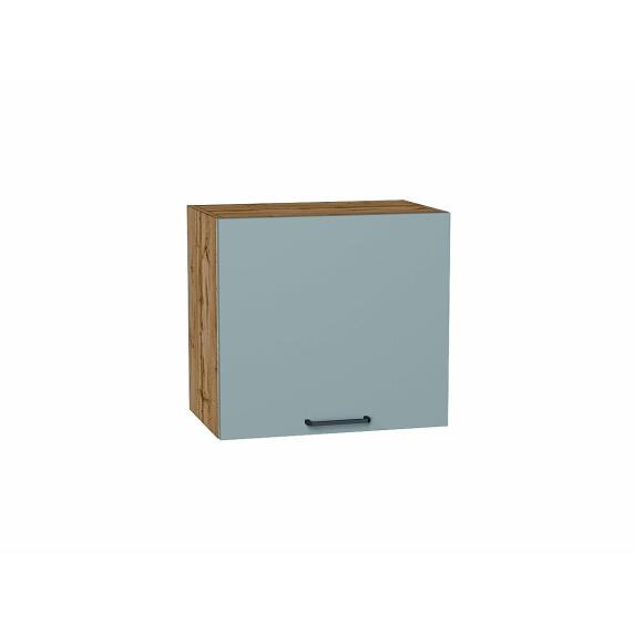 Шкаф верхний горизонтальный Флэт Grey-green In 2S/Дуб Вотан 460*500*318