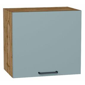 Шкаф верхний горизонтальный Флэт Grey-green In 2S/Дуб Вотан 460*500*318