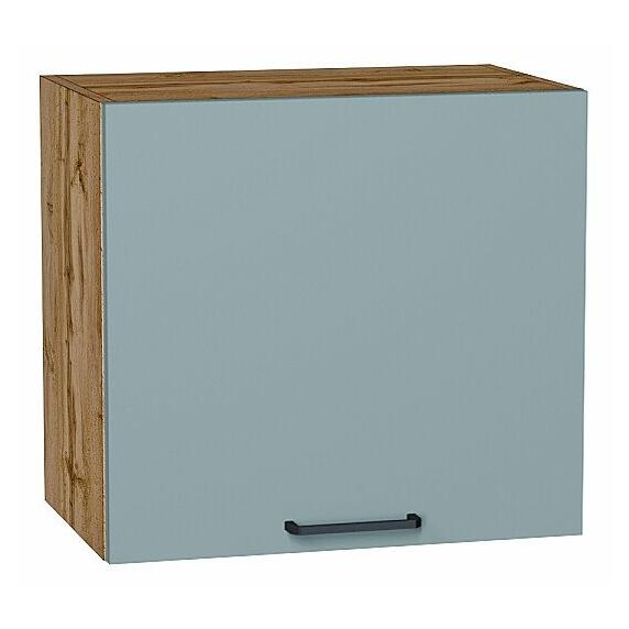 Шкаф верхний горизонтальный Флэт Grey-green In 2S/Дуб Вотан 460*500*318