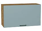 Шкаф верхний горизонтальный Флэт Grey-green In 2S/Дуб Вотан 460*800*318