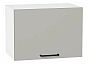 Шкаф верхний горизонтальный Флэт Light Grey In 2S/Белый 358*500*318