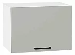 Шкаф верхний горизонтальный Флэт Light Grey In 2S/Белый 358*500*318