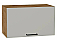 Шкаф верхний горизонтальный Флэт Light Grey In 2S/Дуб Вотан 358*600*318
