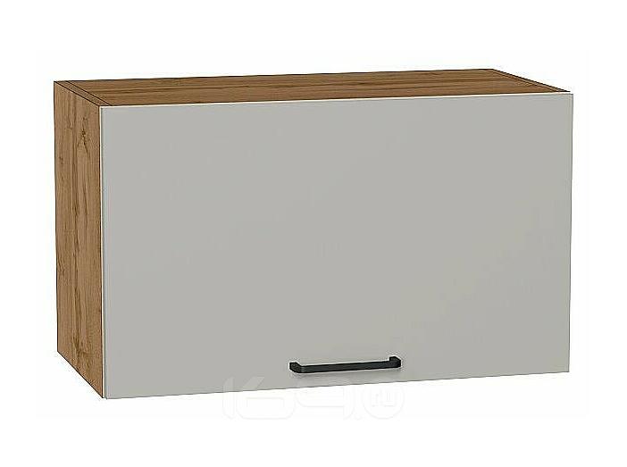 Шкаф верхний горизонтальный Флэт Light Grey In 2S/Дуб Вотан 358*600*318