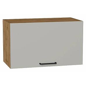 Шкаф верхний горизонтальный Флэт Light Grey In 2S/Дуб Вотан 358*600*318
