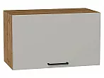 Шкаф верхний горизонтальный Флэт Light Grey In 2S/Дуб Вотан 358*600*318