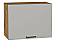 Шкаф верхний горизонтальный Флэт Light Grey In 2S/Дуб Вотан 458*600*318