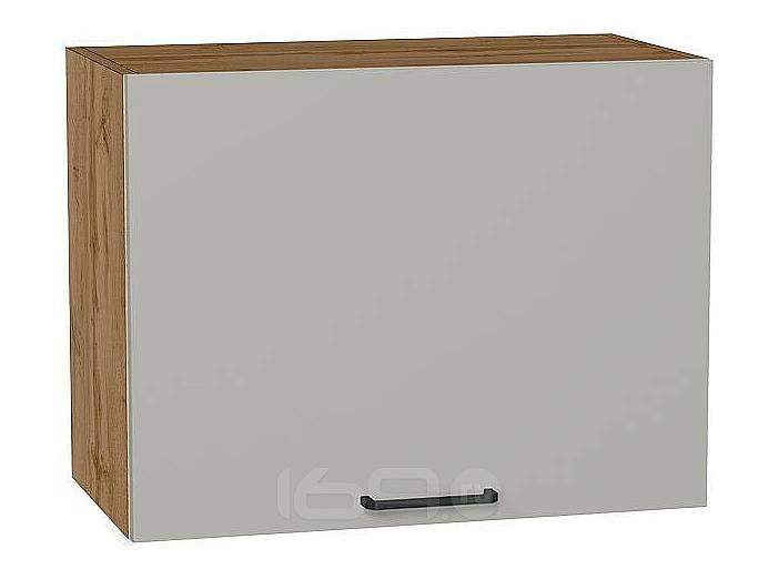 Шкаф верхний горизонтальный Флэт Light Grey In 2S/Дуб Вотан 458*600*318