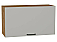 Шкаф верхний горизонтальный Флэт Light Grey In 2S/Дуб Вотан 458*800*318