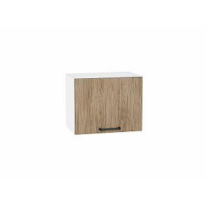 Шкаф верхний горизонтальный Флэт Natural Casella Oak 2S/Белый 358*450*318