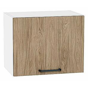 Шкаф верхний горизонтальный Флэт Natural Casella Oak 2S/Белый 358*450*318