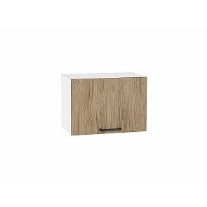 Шкаф верхний горизонтальный Флэт Natural Casella Oak 2S/Белый 358*500*318