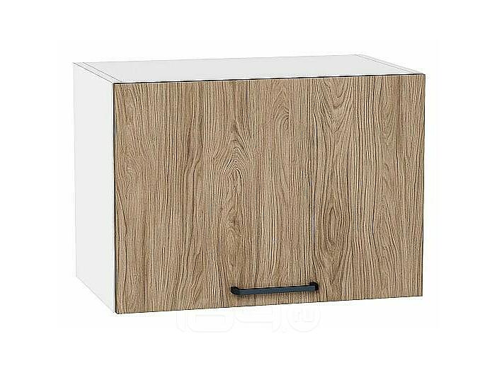 Шкаф верхний горизонтальный Флэт Natural Casella Oak 2S/Белый 358*500*318
